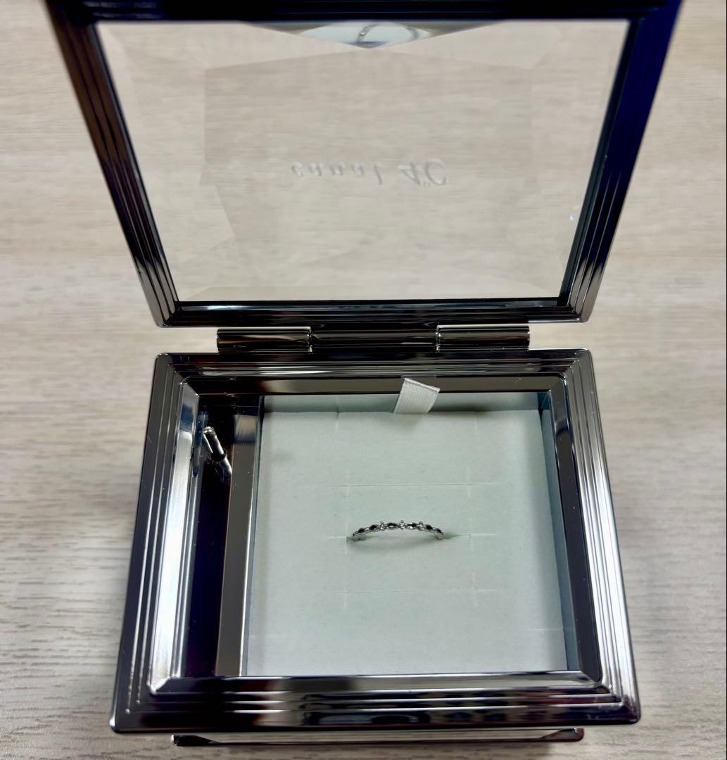 最終値下げ　canal4°C K10ホワイトゴールド ピンキーリング