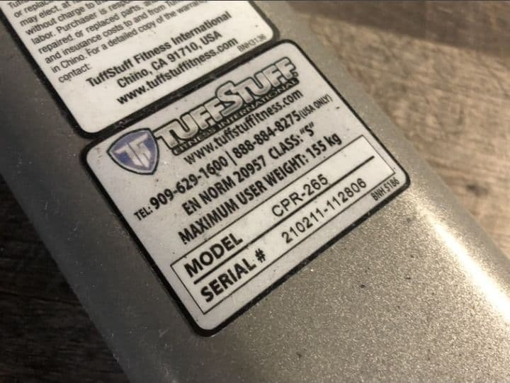 TUFF STUFF タフスタッフ パワーラック CPR-265