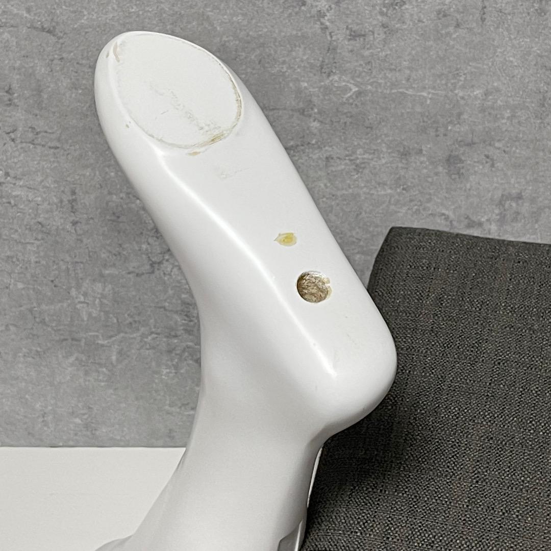 メンズ ヘッドレスマネキン 白 男性 樹脂製 軽量 細マッチョ ボディ 紳士全身