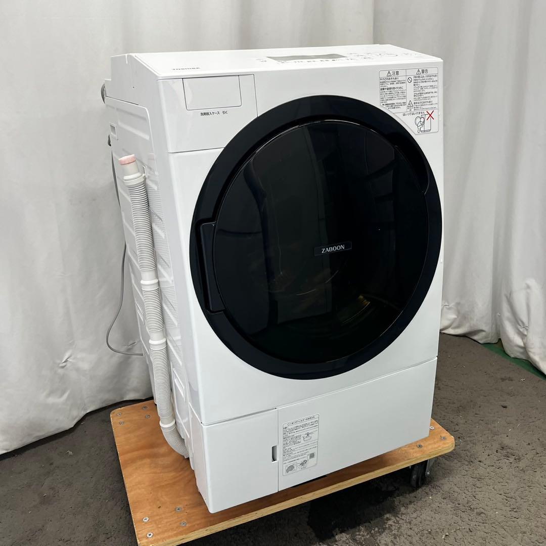 138❤️ドラム式洗濯機　東芝　11キロ　乾燥付き　ザブーン　安い　中古　設置無料