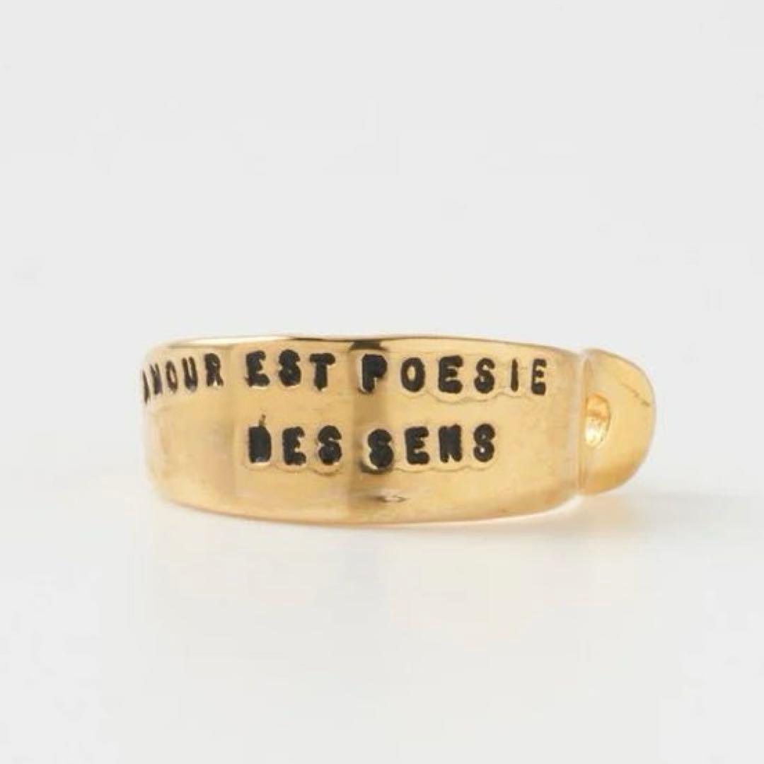 【美品】セルジュトラヴァル 愛は感覚の詩 リング