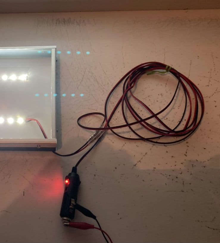 ワンマンアンドン灯(ゼッケン行灯風) 山田