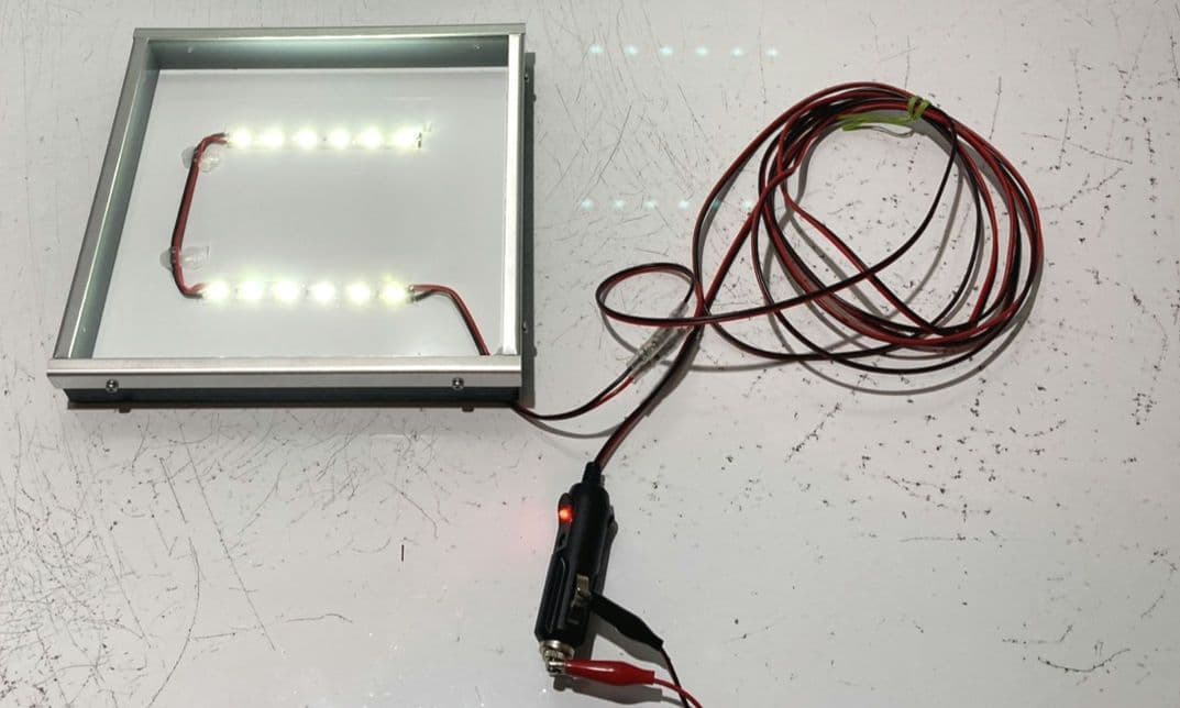 ワンマンアンドン灯(ゼッケン行灯風) 山田