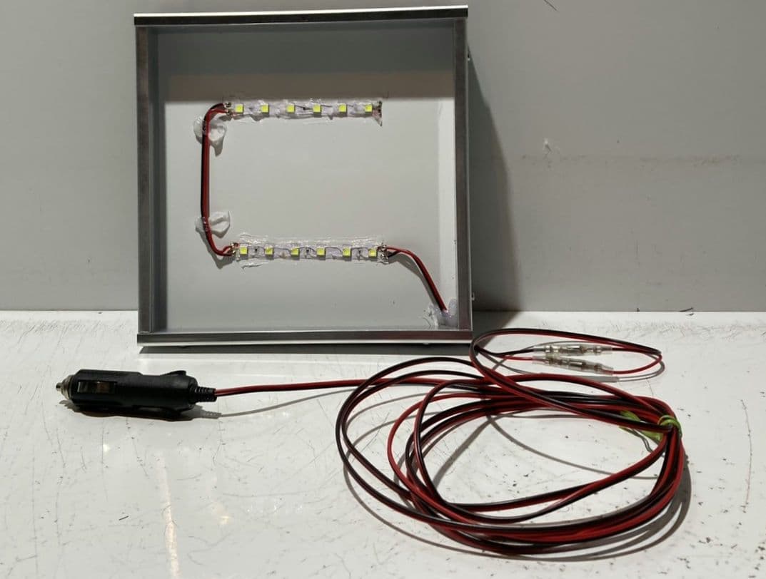 ワンマンアンドン灯(ゼッケン行灯風) 山田