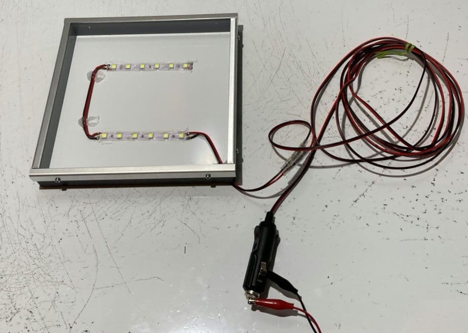 ワンマンアンドン灯(ゼッケン行灯風) 山田