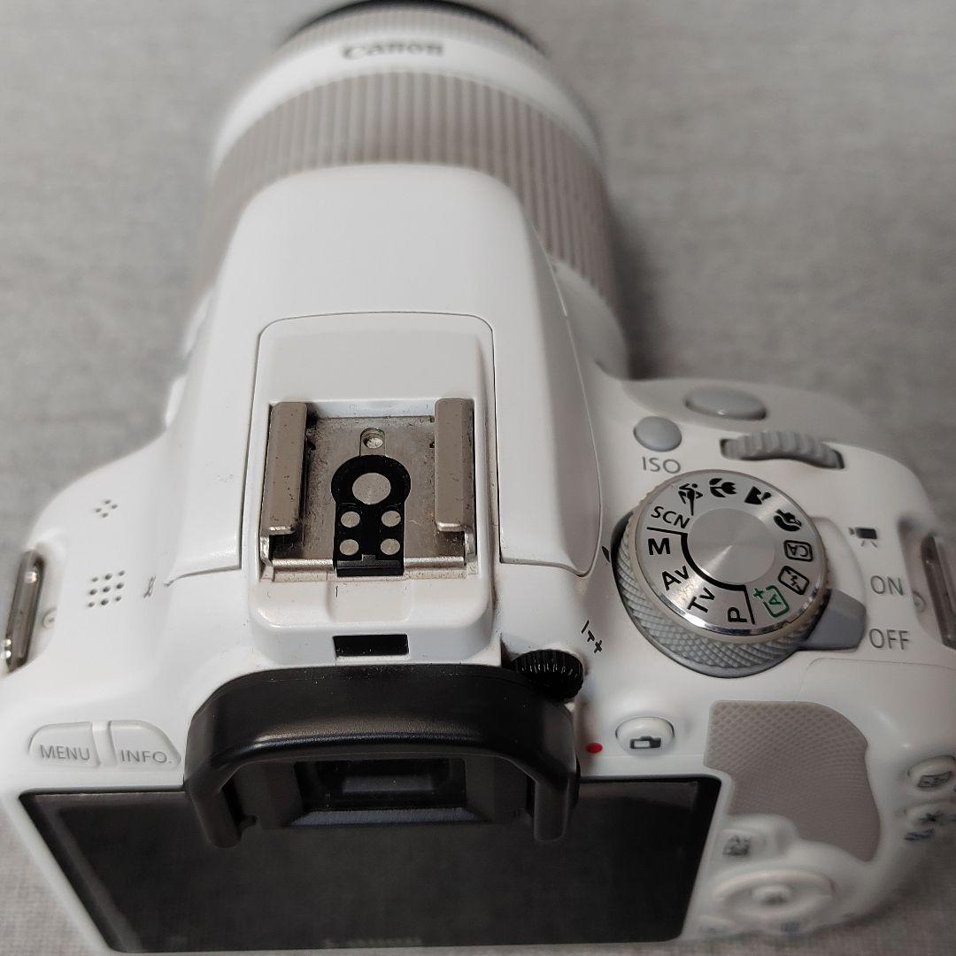 Canon EOS Kiss X7 ホワイト Wレンズ付き 軽量 カメラ女子