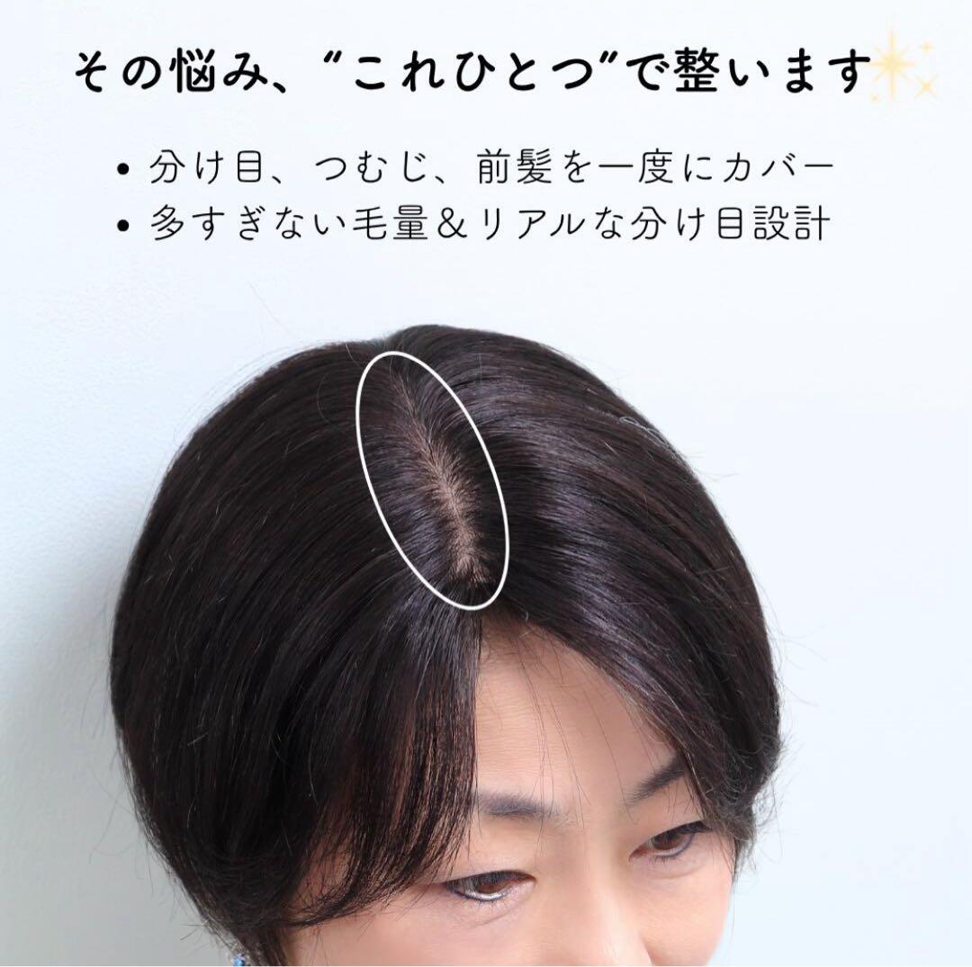 たかちゃん　フラッティス　まるっとカバーピース　ロング用　部分ウィッグ