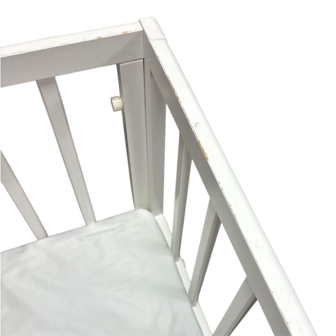 【美品】大和屋 そいねーる ロング ベビーベッド マットレス付 新生児 添い寝