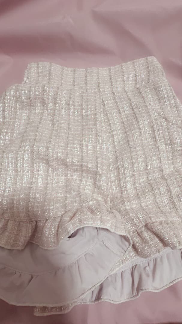 正規品 訳あり リズリサ メッセージリボンツイードセットアップ