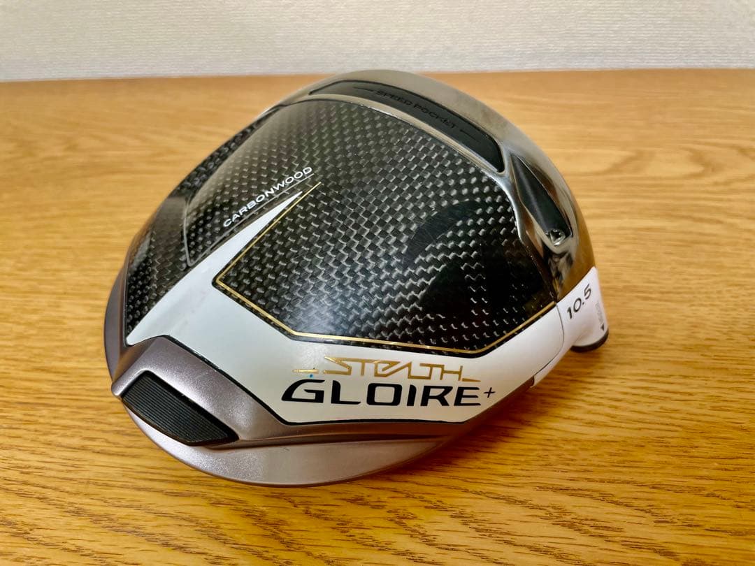 ステルスグローレプラス ドライバー ヘッド単体 10.5度　ヘッドカバー付