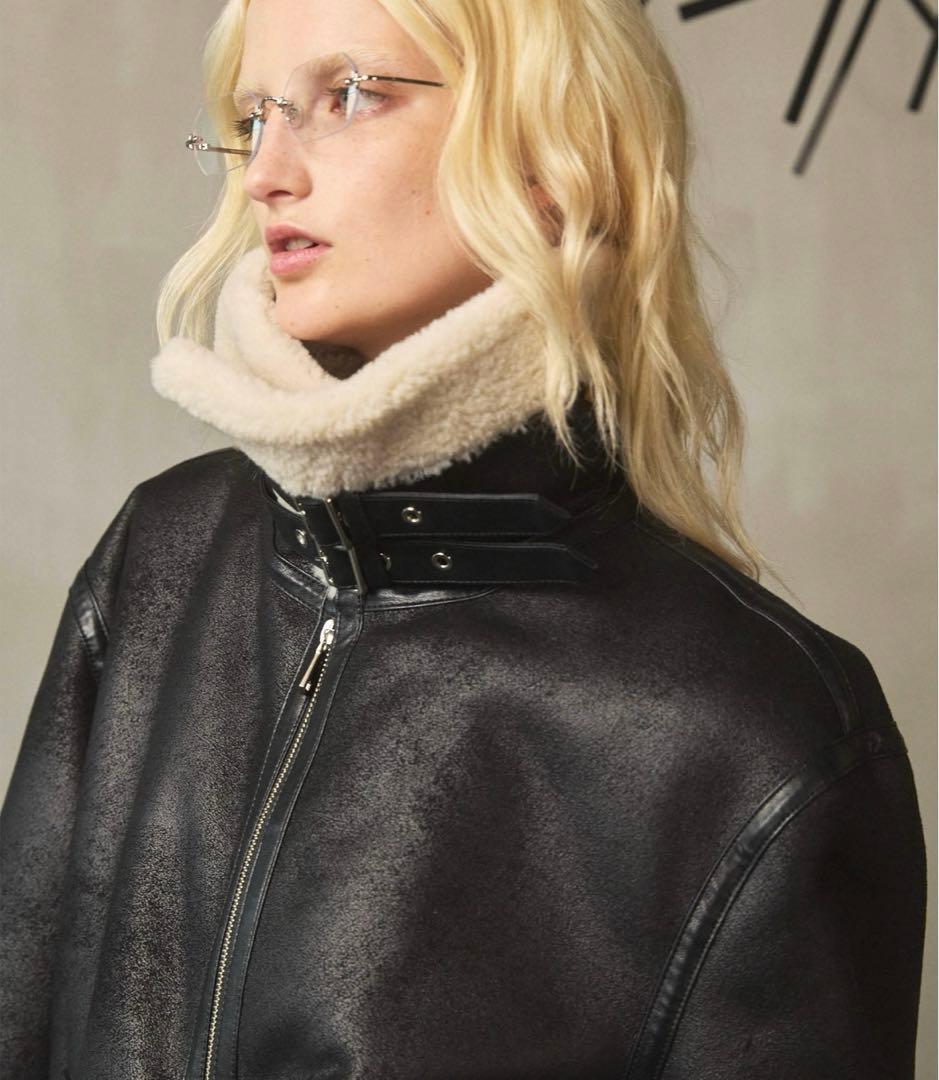 メゾンスペシャルB-3フェイクムートンジャケット