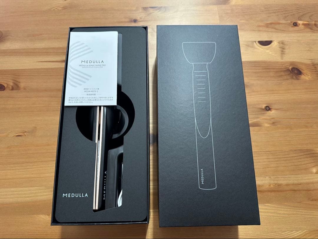 MEDULLA 超音波ヘアアイロン ソニックシャインプロ【美品】