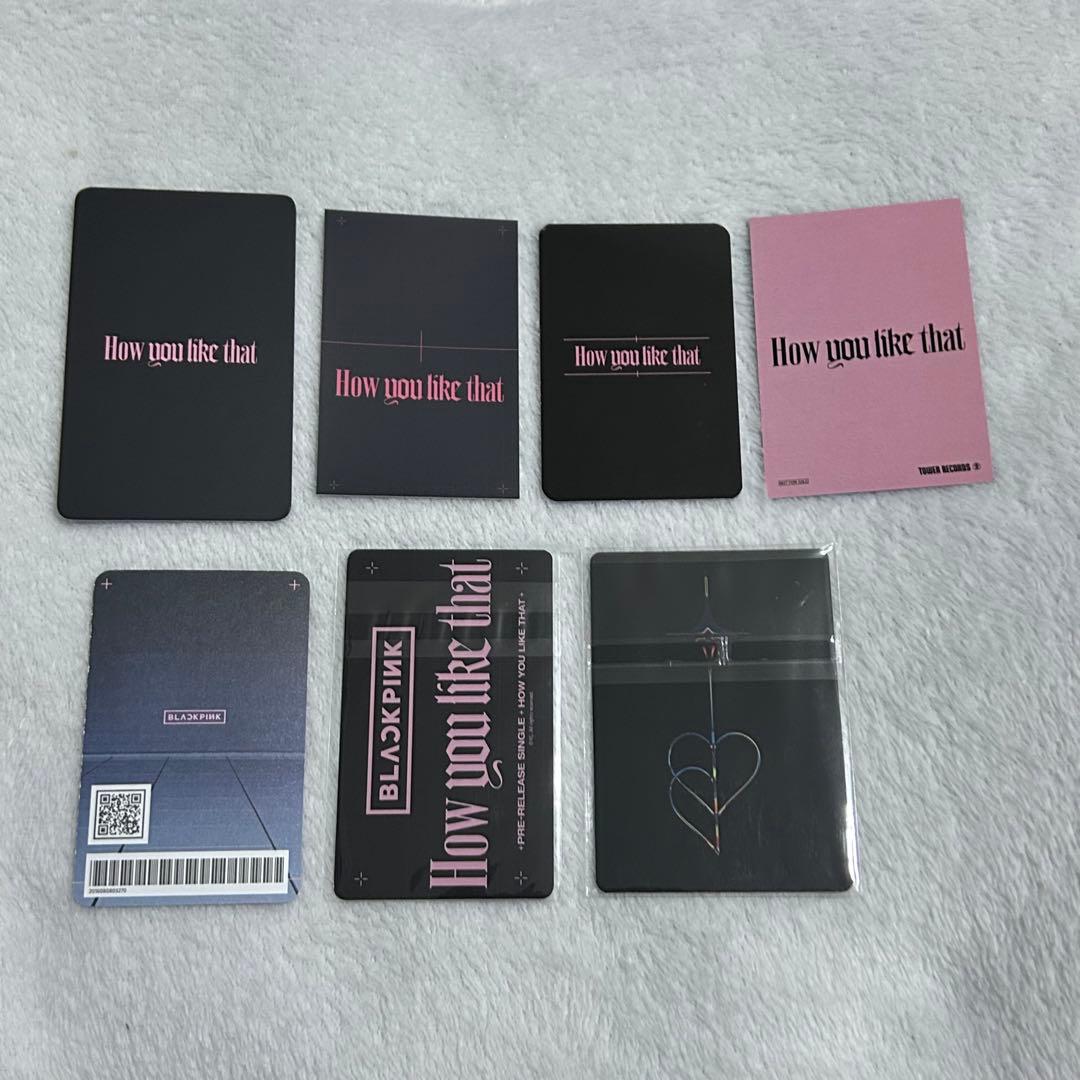 BLACKPINK How you like that 特典 トレカ リサ