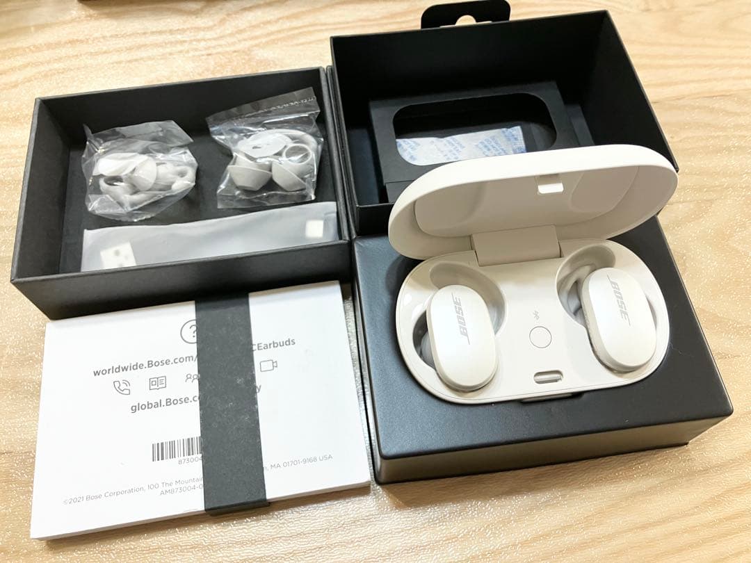 BOSE QC Earbuds 第1世代 白 ジャンク イヤホン不良