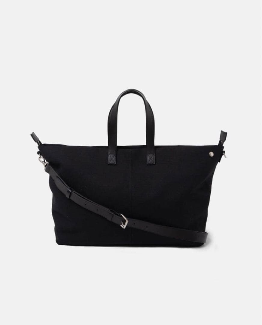 バッグ simply complicated JUTE CANVAS TOTE BAG