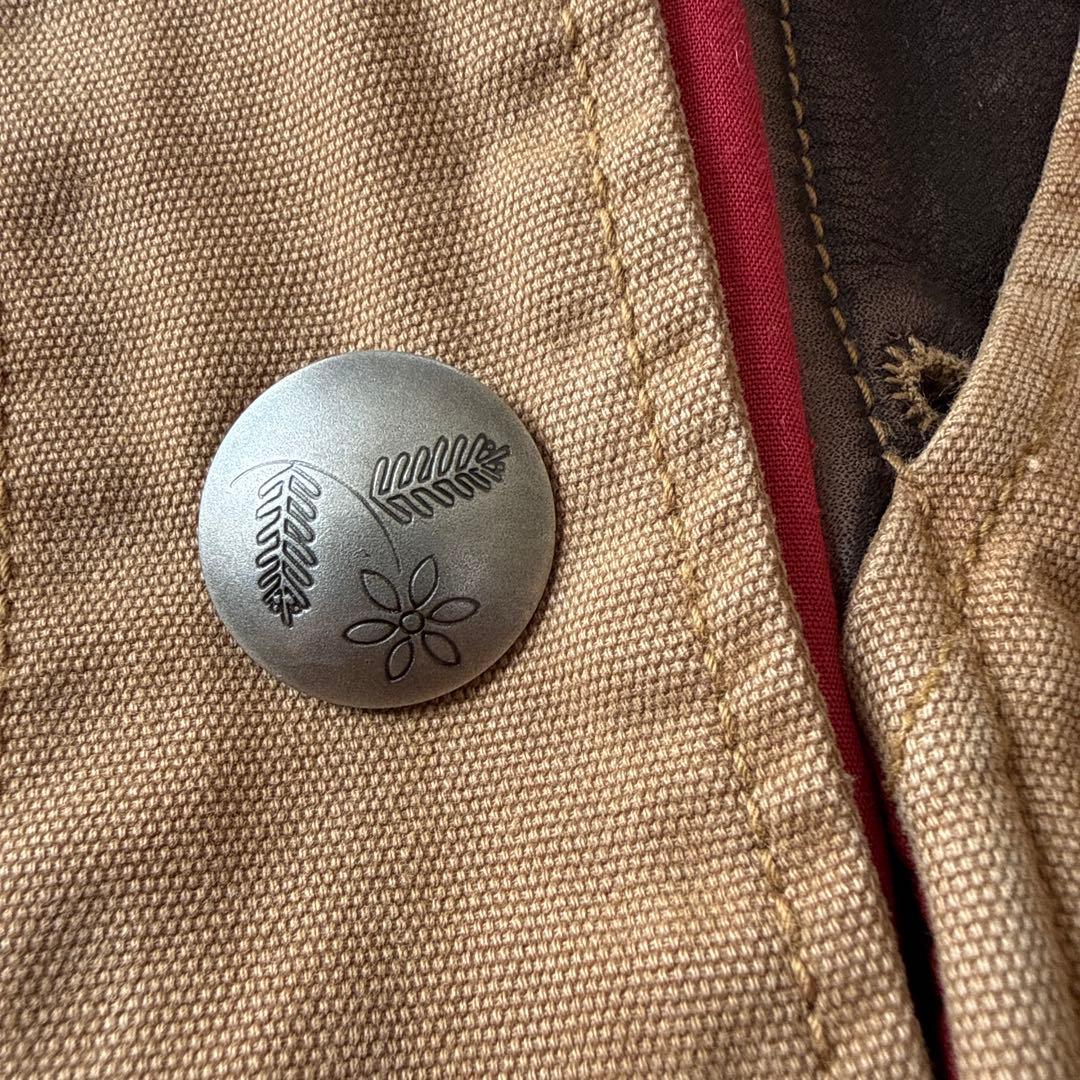 希少 Indian Motocycle ジャケット M レザー襟 刺繍