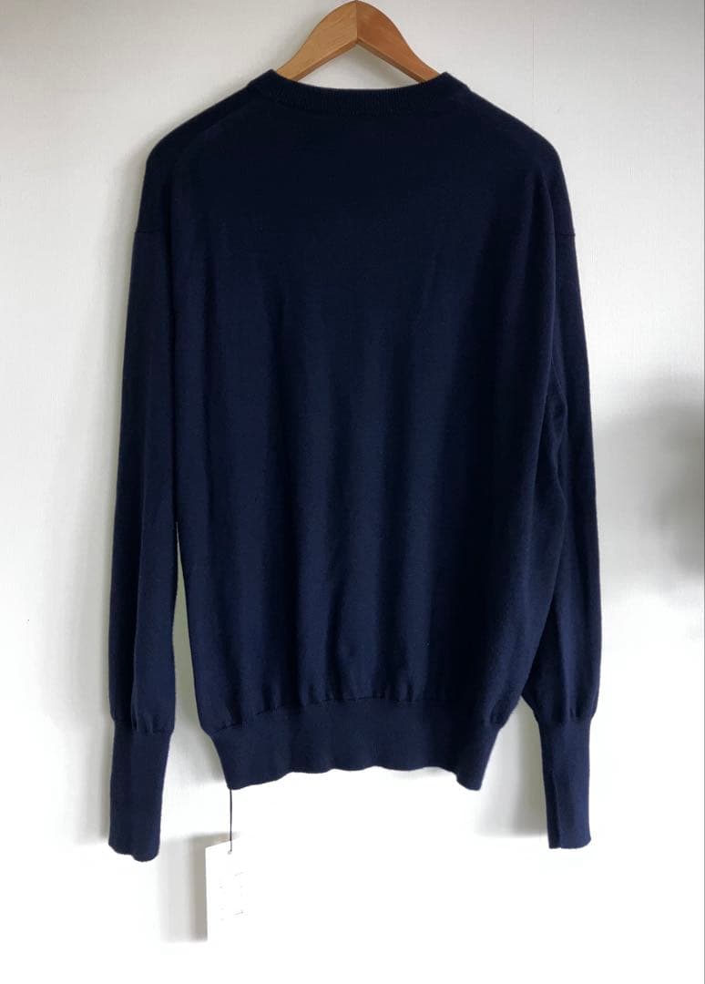 トップス A.PRESSE 22FW L/S Knit T-Shirt NAVY 3
