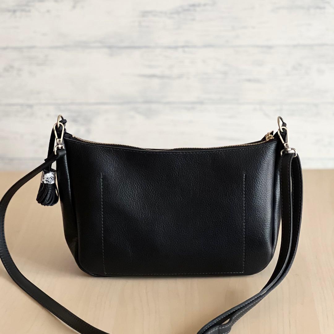 専用　本革&smile flowerショルダーバッグ