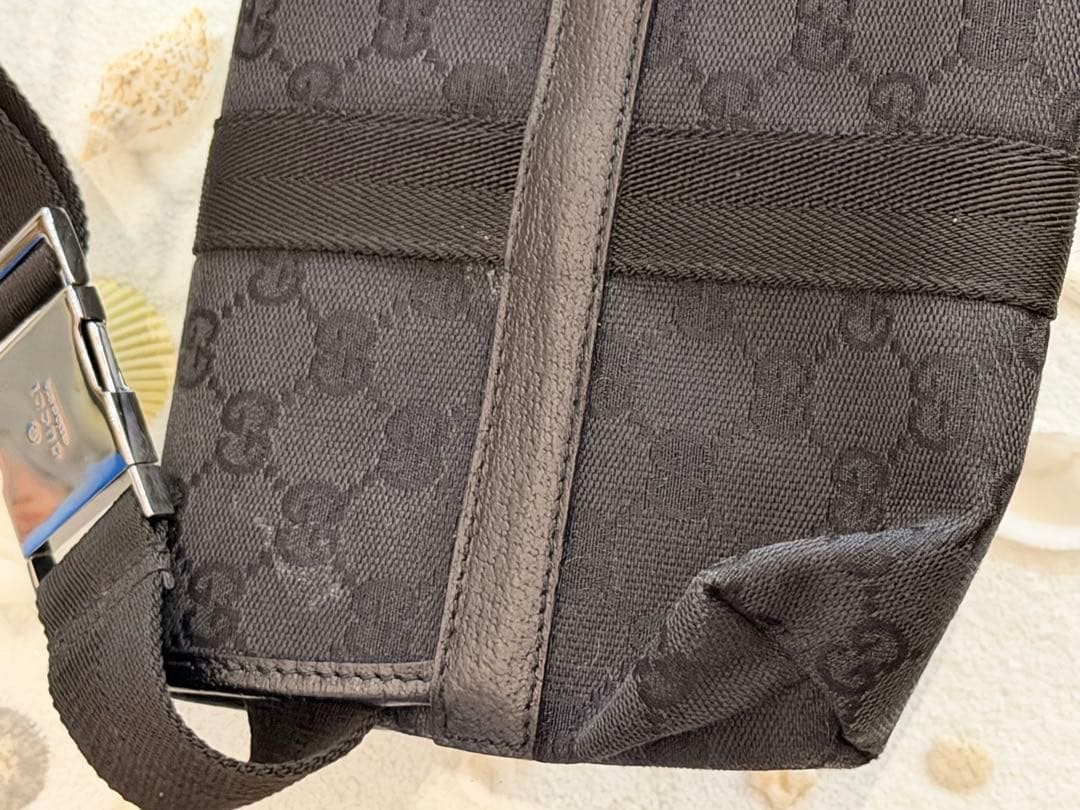 GUCCI ウエストポーチ GGキャン バス