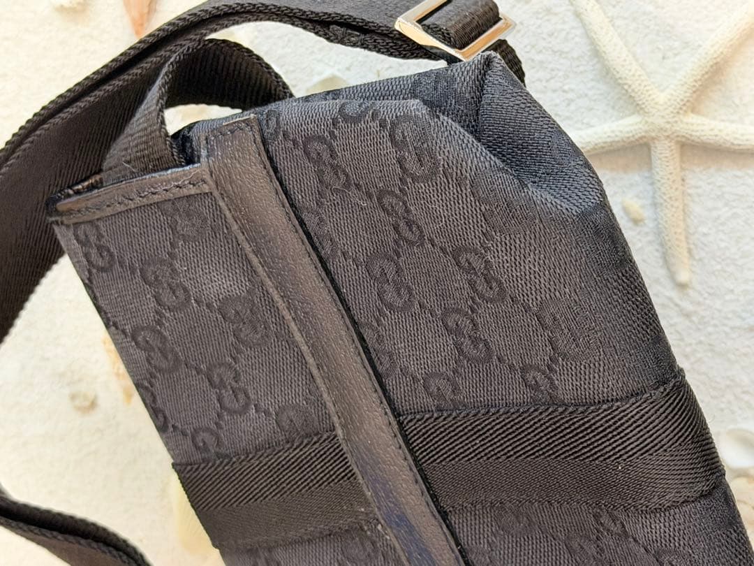 GUCCI ウエストポーチ GGキャン バス