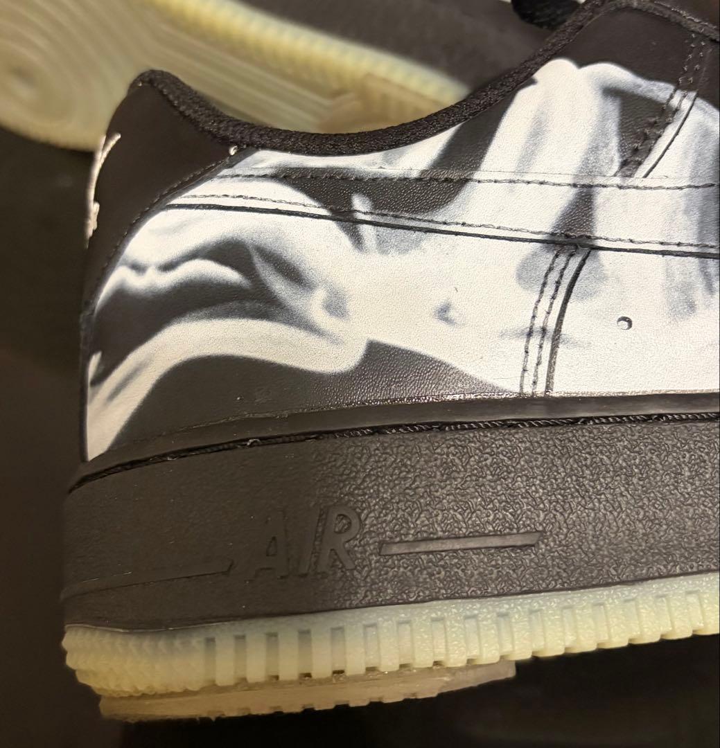 NIKE エアフォース1 スケルトン　Black Skeleton 26.5