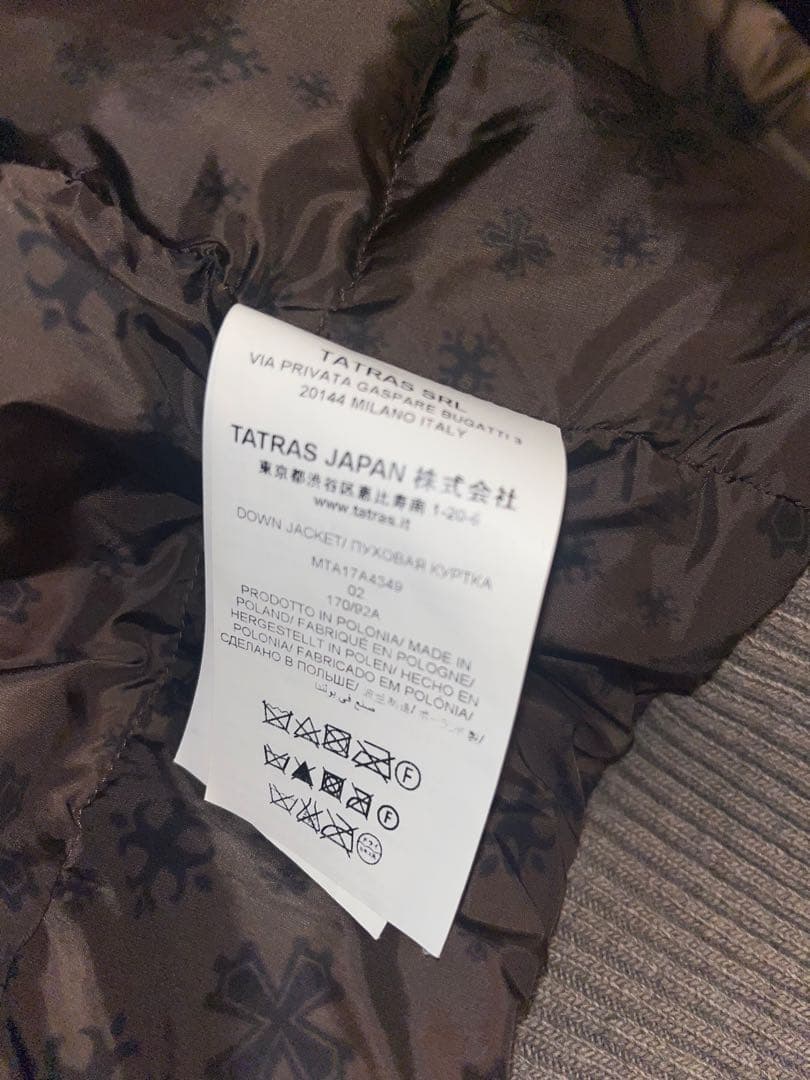 TATRAS タトラス ファーダウンジャケット 2