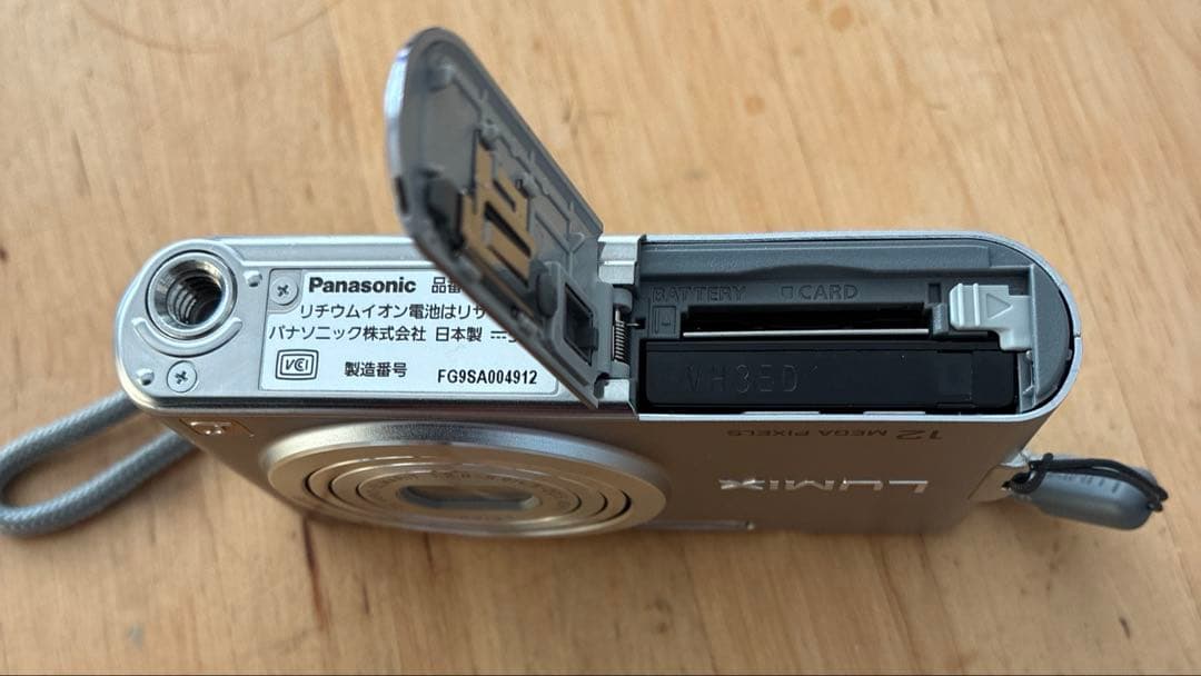 動作確認済み パナソニック LUMIX DMC-FX60 オールドコンデジ