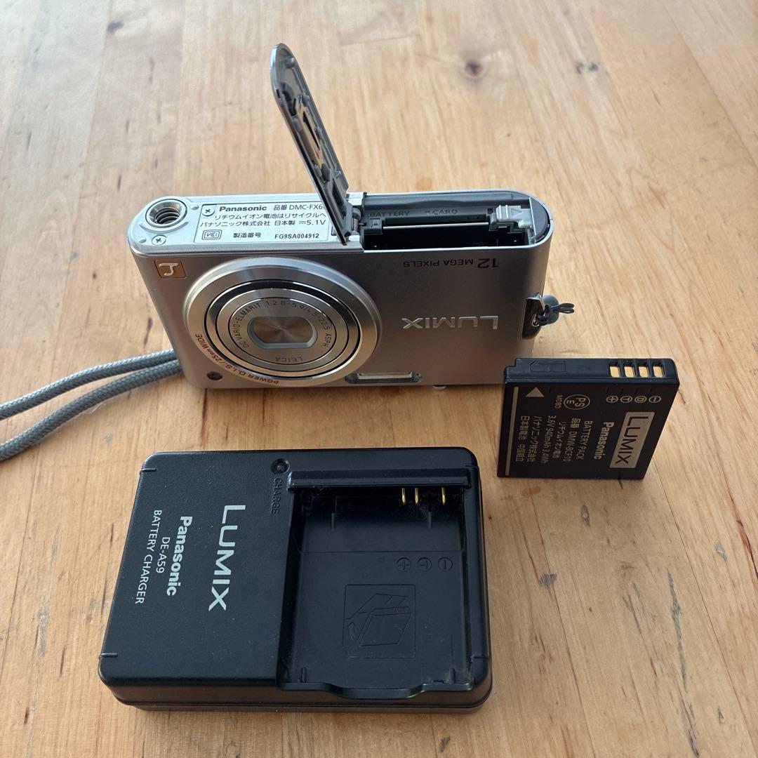動作確認済み パナソニック LUMIX DMC-FX60 オールドコンデジ