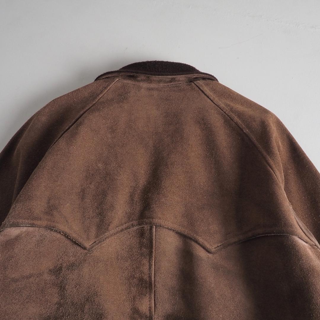 Schott　ショット　size40　スエードジャケット　ブラウン　美品