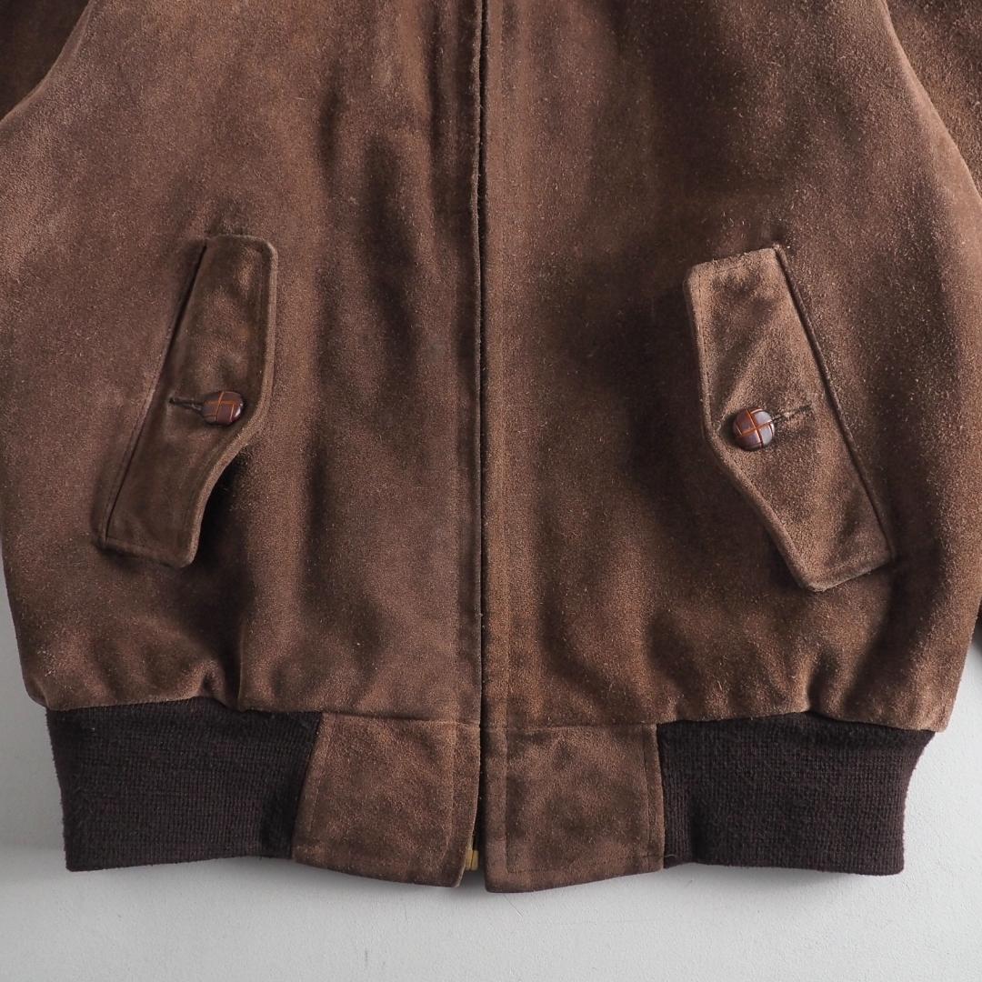 Schott　ショット　size40　スエードジャケット　ブラウン　美品