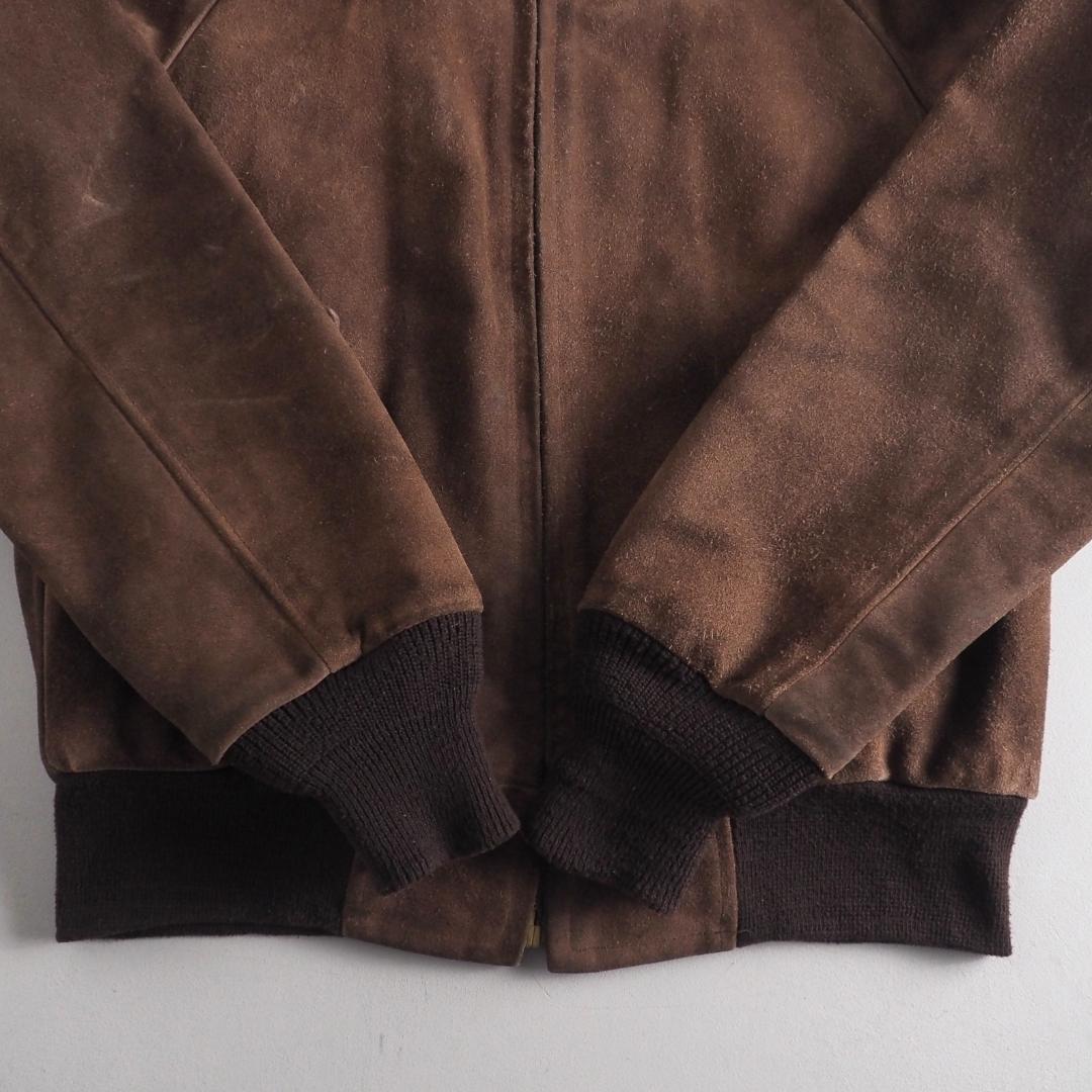 Schott　ショット　size40　スエードジャケット　ブラウン　美品