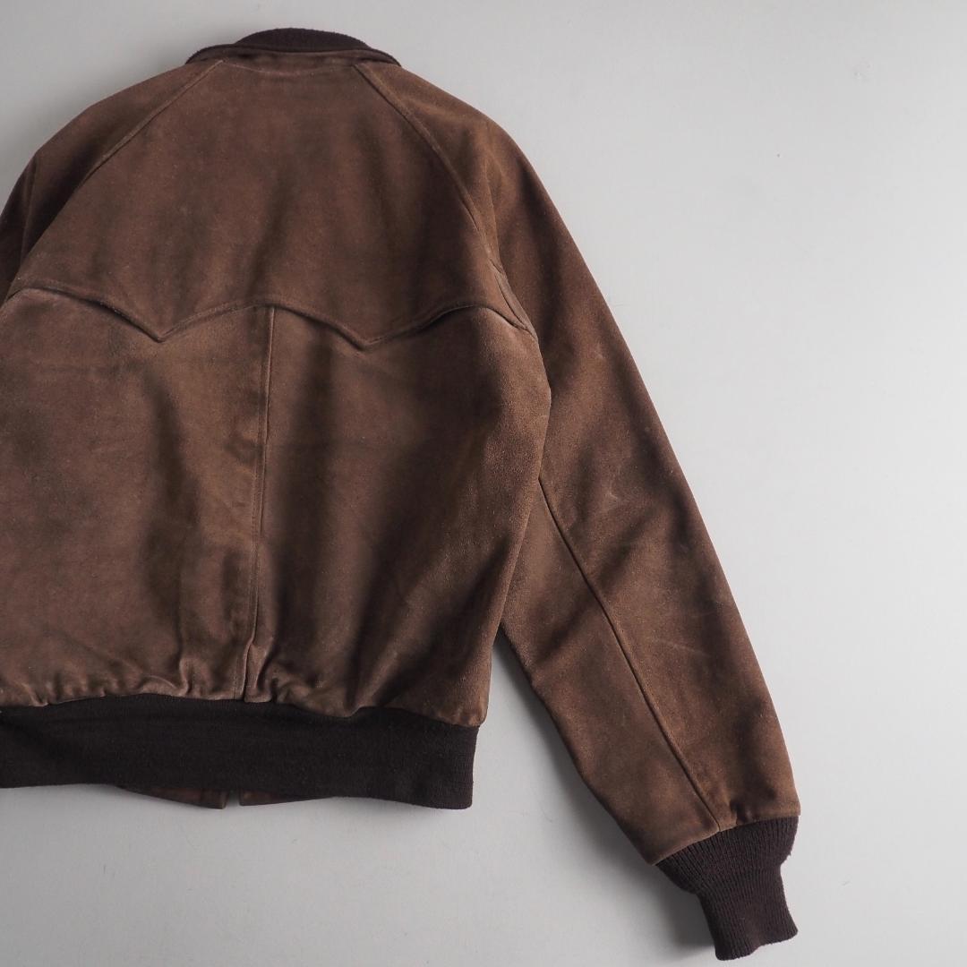 Schott　ショット　size40　スエードジャケット　ブラウン　美品