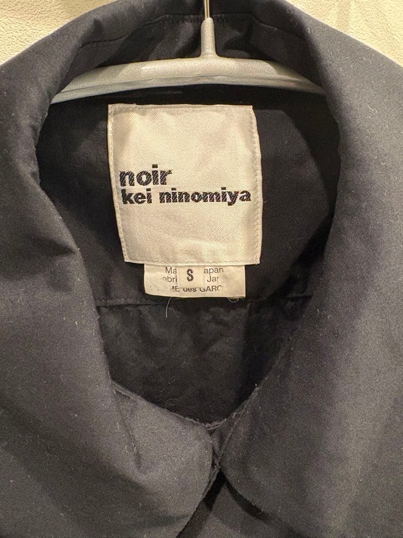 noir kei ninomiya 黒リボンシャツ Sサイズ