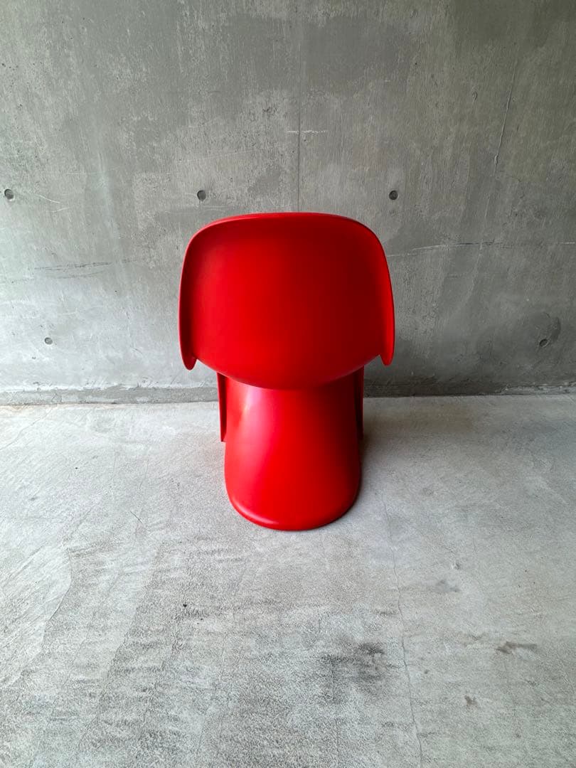 【さらぽん①】Vitra パントンチェア艶なしレッド