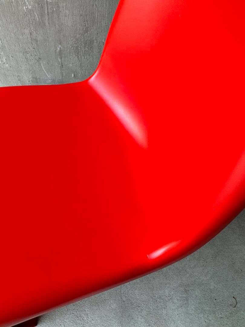 【さらぽん①】Vitra パントンチェア艶なしレッド