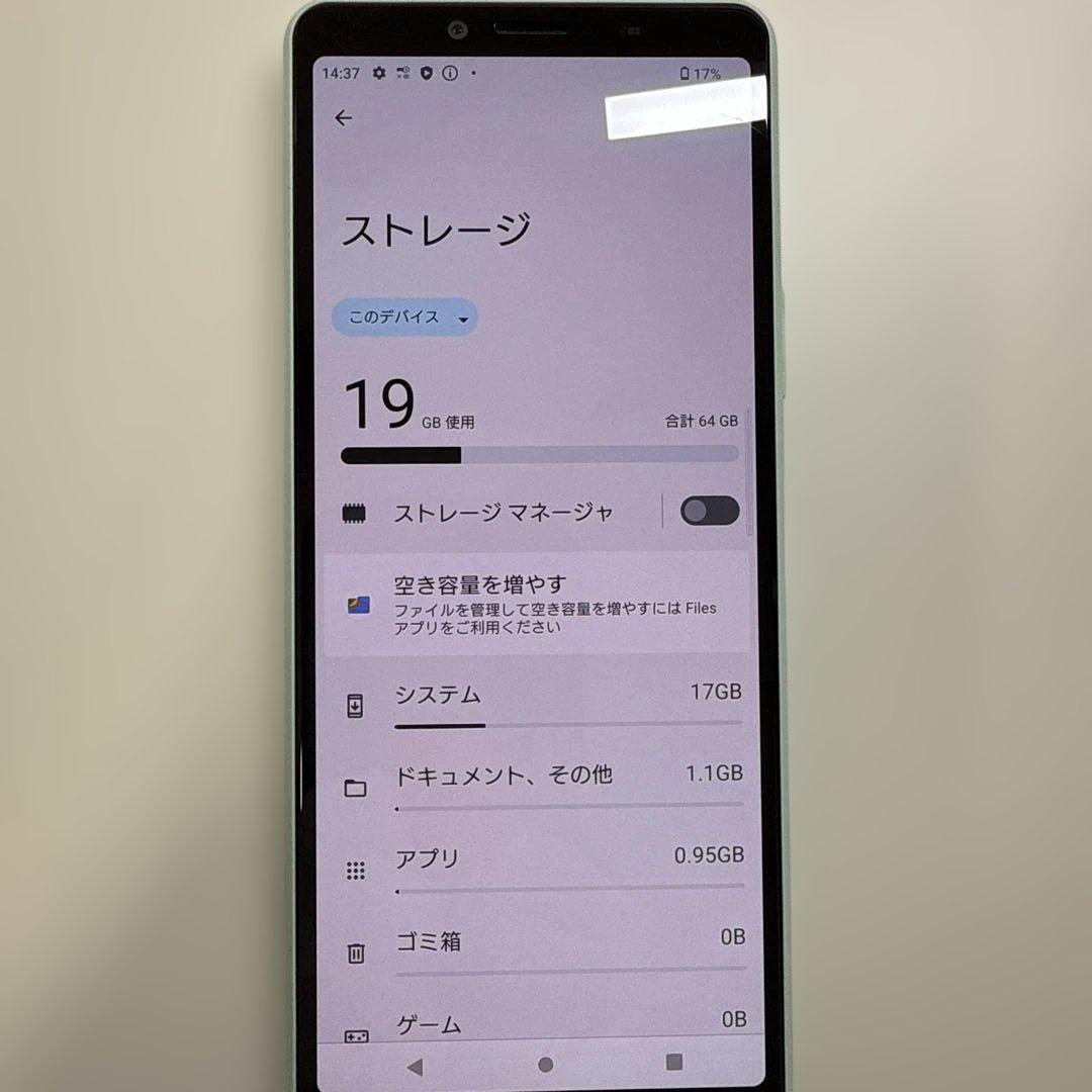 SONY XPERIA 10 II ミントグリーン docomo