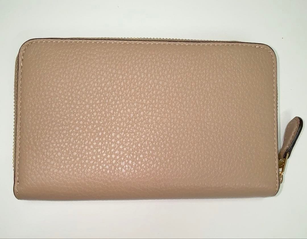 【 新品未使用 】COACH ベージュ 二つ折り財布