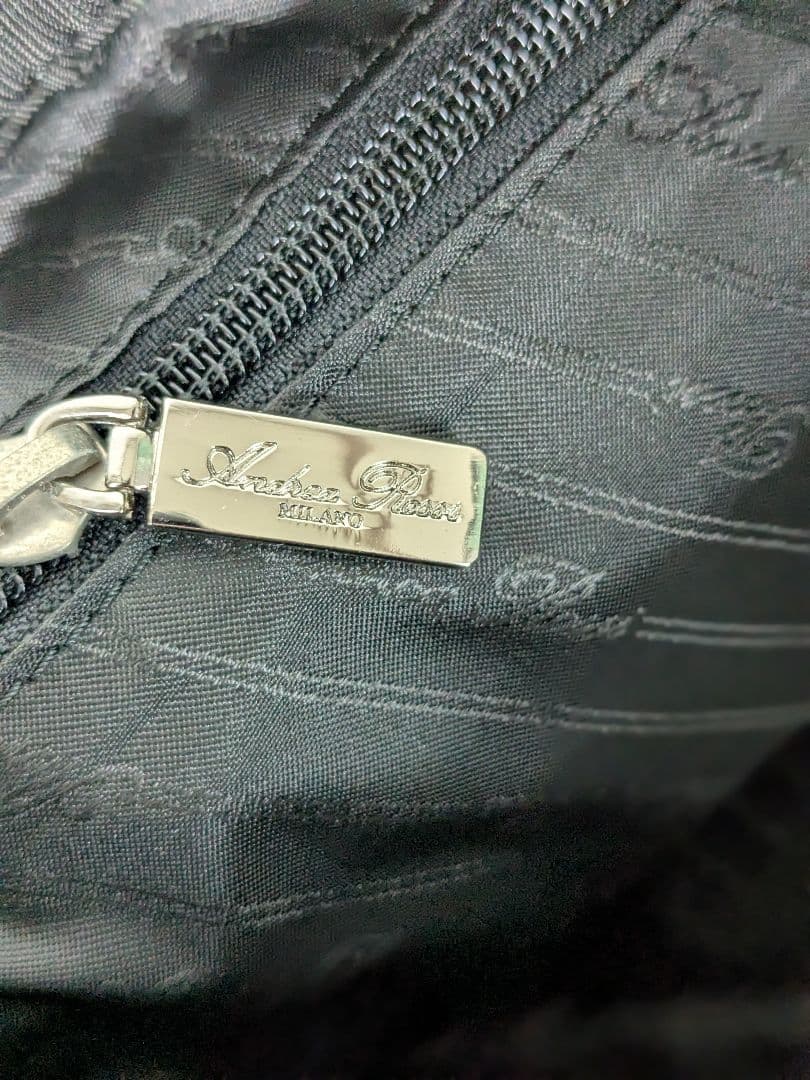 【極美品】アンドレアロッシ　2層 ブリーフケース　2way　ナイロン　A4収納可