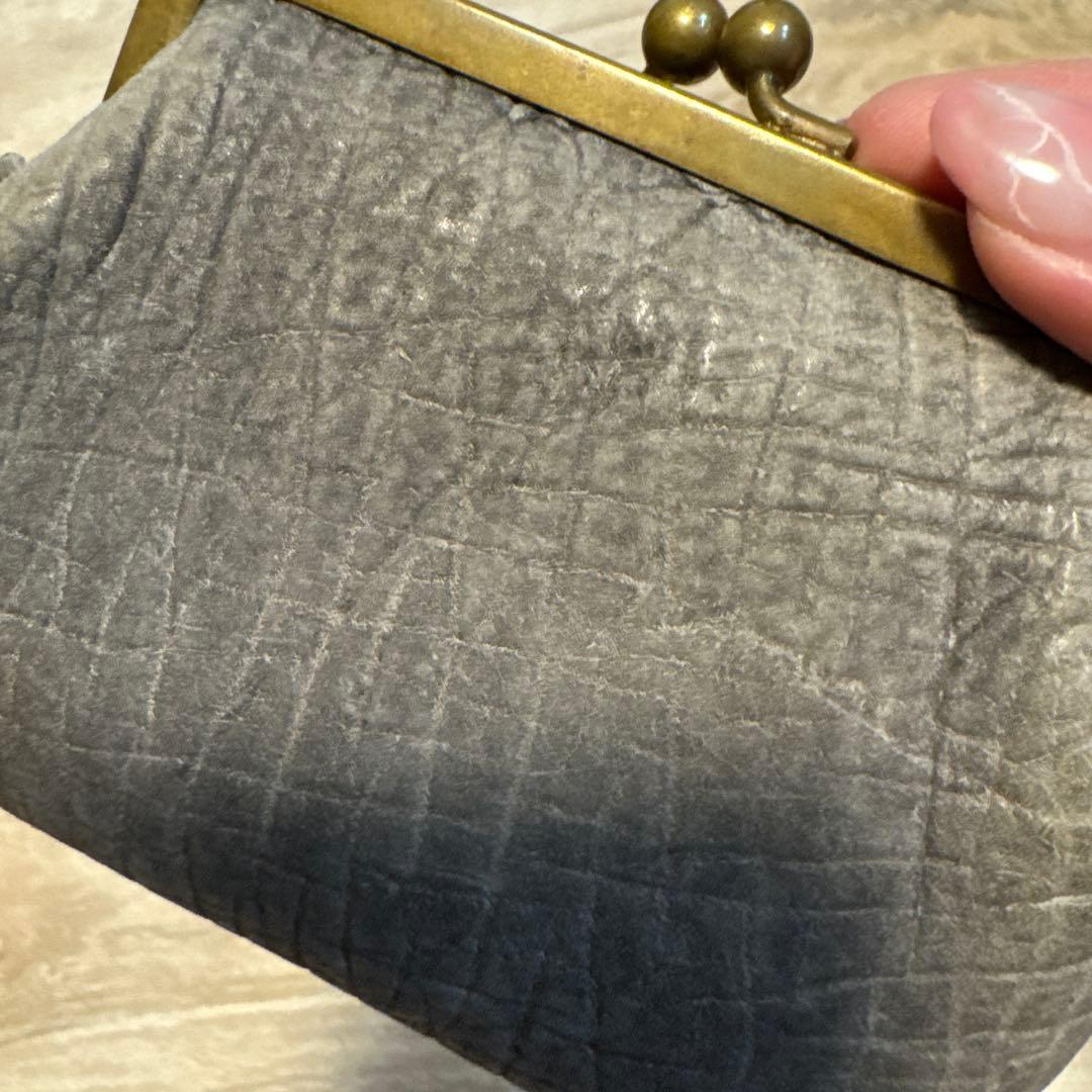 N25がまくち財布 中【珍しいカバ革】