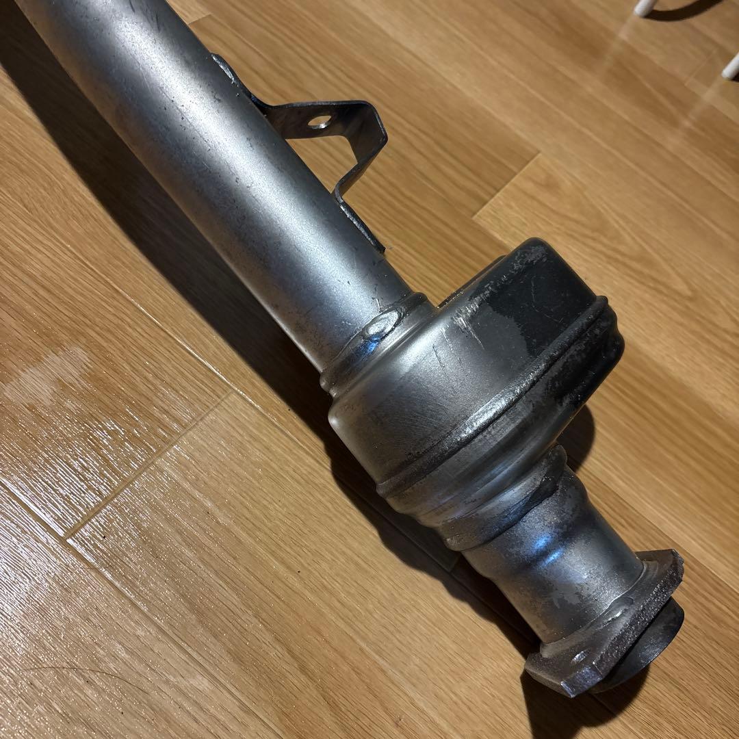 zn6 86 ワンオフ　純正フロントパイプ加工