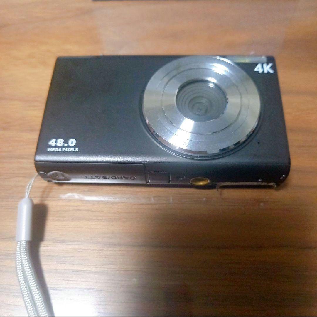 デジタルカメラ4Ｋ4800万画素 説明書バッテリー付きフィルムは、はいでいません