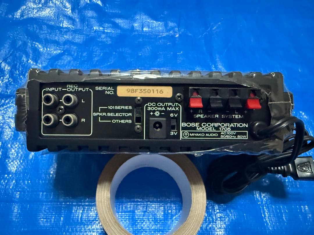 【O-2142】BOSE 1705 パワーアンプ アンプ