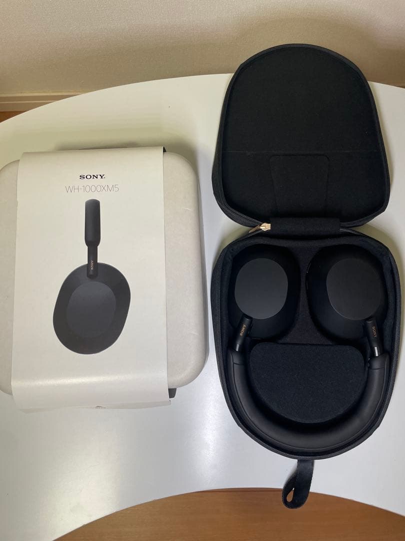 WH-1000XM5 ブラック　【箱あり】【付属品全てあり】