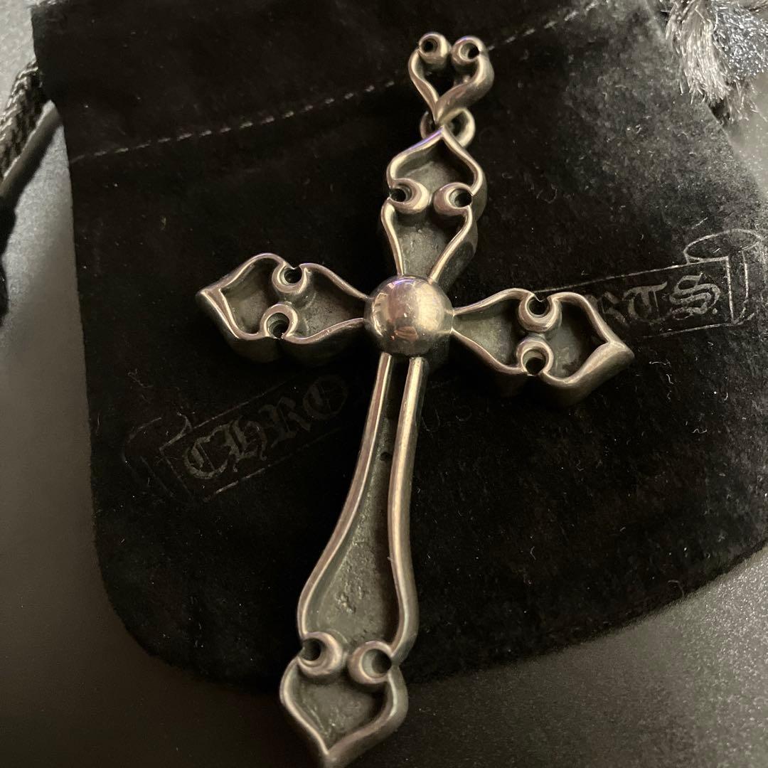 ク*ム様 クロムハーツ　スペード　ラージクロス　ペンダントトップ　チャーム　ネッ