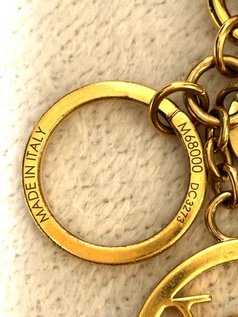 ルイヴィトン　LVサークルバックチャーム　M68000 キーリング　キーホルダー