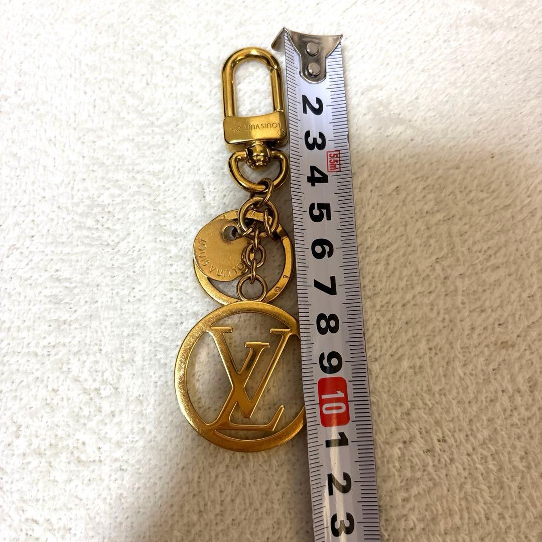 ルイヴィトン　LVサークルバックチャーム　M68000 キーリング　キーホルダー
