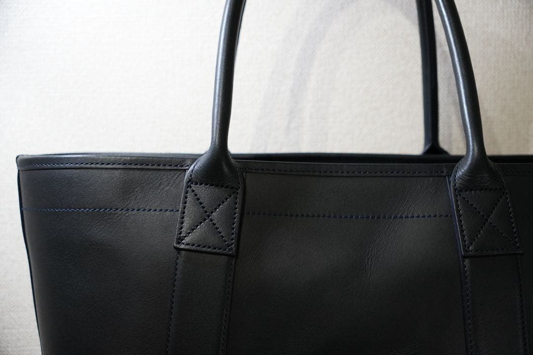 土屋鞄　ビークル ラージストックトート　ダークインディゴ