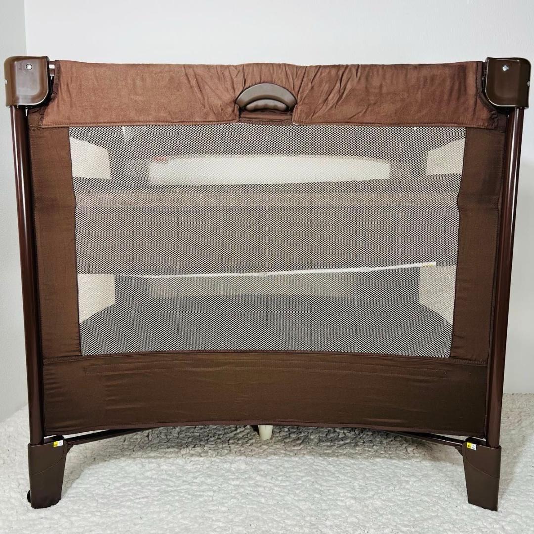 アップリカ ココネルエアー プラス ベビーベッド 折りたたみ式 ベビー用品 美品