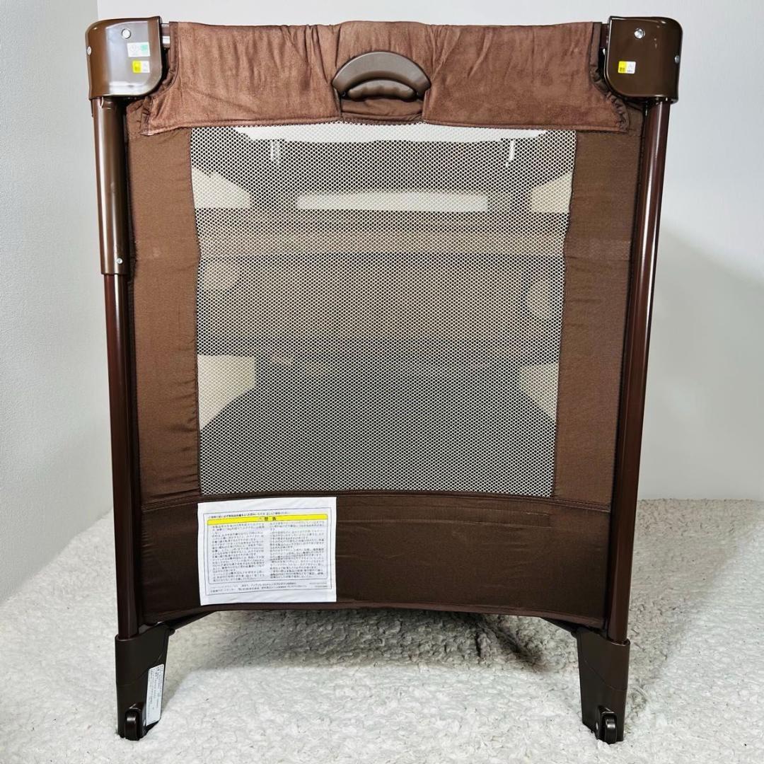 アップリカ ココネルエアー プラス ベビーベッド 折りたたみ式 ベビー用品 美品