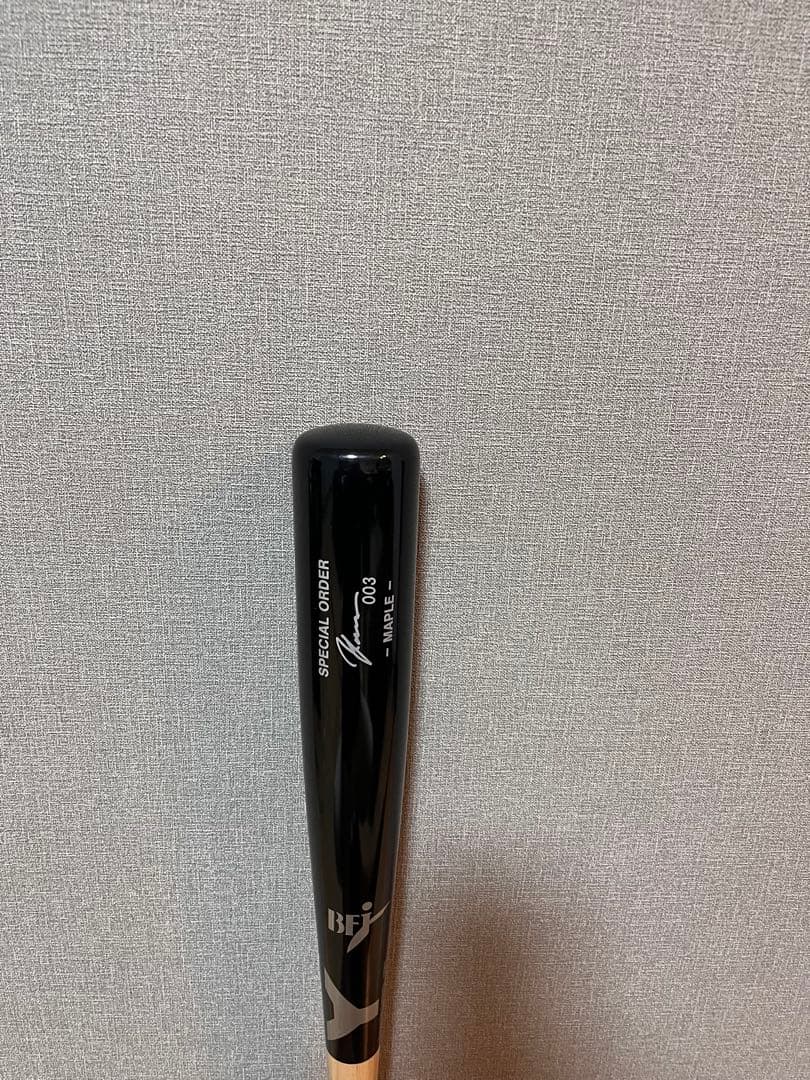 道*夫様 ヤナセ 硬式木製バット 85cm 880g 新品未使用 クリ抜き無し